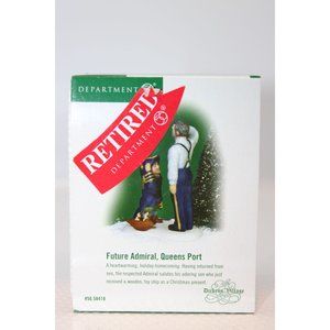 Dept 56 Dickens Village - Future Admiral, Queens Port